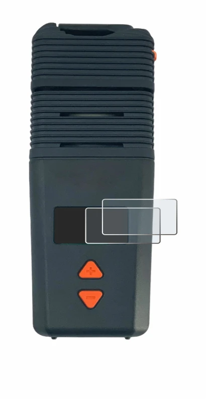 Image de l'appareil Storz & Bickel Venty Vaporizer avec une grande variété de protections d'écran.