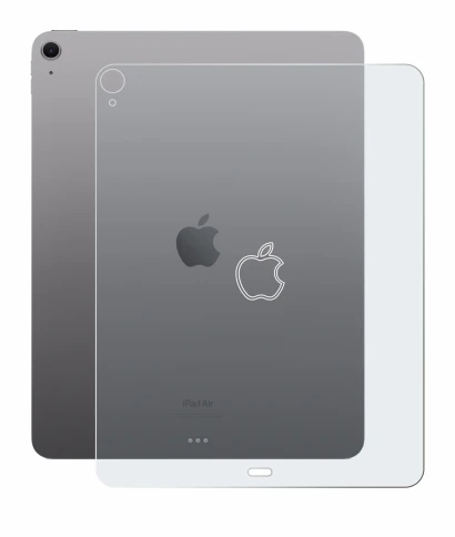 Image de l'appareil Apple iPad Air 13" M2 WiFi 2024 (Arrière) avec une grande variété de protections d'écran.