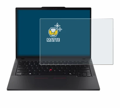 Image de l'appareil Lenovo ThinkPad T14s Gen 5 avec une grande variété de protections d'écran.