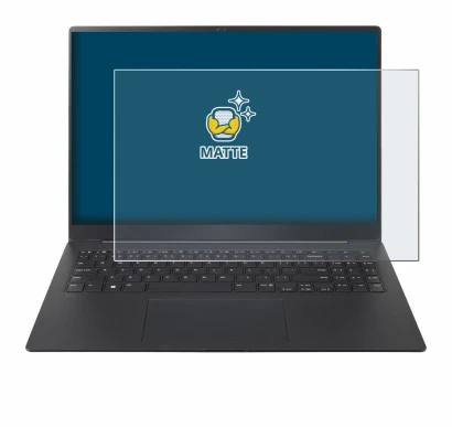 Image de l'appareil LG gram Pro 16 2024 avec une grande variété de protections d'écran.