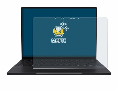 Image de l'appareil ASUS ProArt PX13 avec une grande variété de protections d'écran.