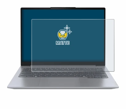 Image de l'appareil Lenovo ThinkBook 14 Gen 7 avec une grande variété de protections d'écran.