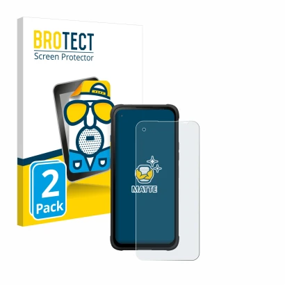 Face avant d’un emballage produit avec le logo de la marque BROTECT. À côté, l’appareil Hammer Blade V est représenté avec la