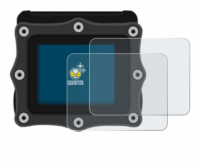 Image de l'appareil Shearwater Perdix dive computer avec une grande variété de protections d'écran.