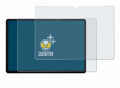 Image de l'appareil Samsung Galaxy Tab S10 Plus 5G avec une grande variété de protections d'écran.