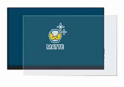 Image de l'appareil Verbatim PMT-14 avec une grande variété de protections d'écran.