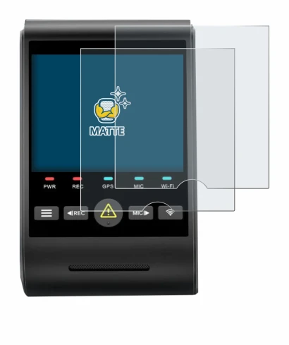Image de l'appareil VIOFO A229 PRO avec une grande variété de protections d'écran.