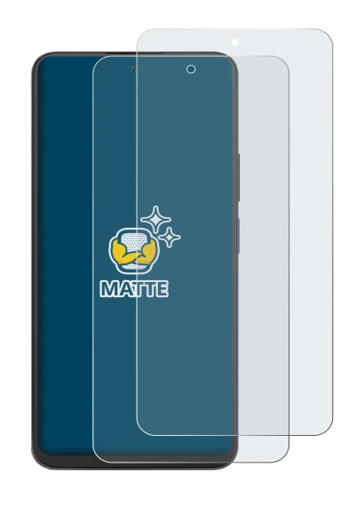 Image de l'appareil Blackview Shark 9 avec une grande variété de protections d'écran.