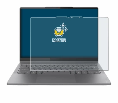 Image de l'appareil Lenovo Yoga 7i 2-in-1 Gen 10 14" avec une grande variété de protections d'écran.