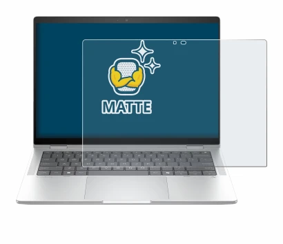 Image de l'appareil HP EliteBook X Flip G1i 14" avec une grande variété de protections d'écran.