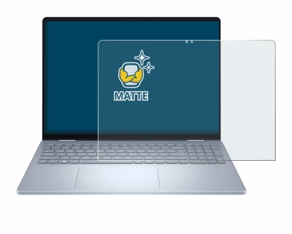 Image de l'appareil Dell 16 Plus-2-in-1 avec une grande variété de protections d'écran.