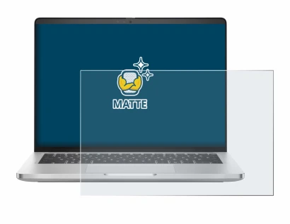 Image de l'appareil Dell Pro 14 Plus PB14250 avec une grande variété de protections d'écran.