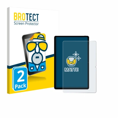 Face avant d’un emballage produit avec le logo de la marque BROTECT. À côté, l’appareil Xiaomi Redmi Pad SE 11 est représenté 
