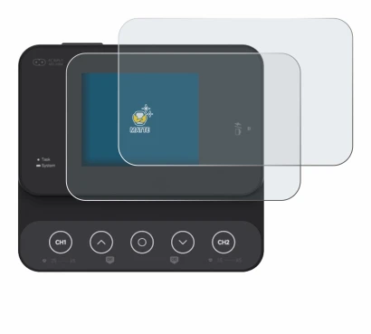 Image de l'appareil ISDT K2Zip avec une grande variété de protections d'écran.