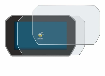 Image de l'appareil Ducati V4S 2021 Affichage de la vitesse avec une grande variété de protections d'écran.