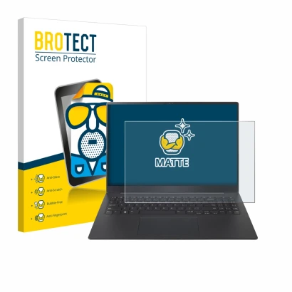 Face avant d’un emballage produit avec le logo de la marque BROTECT. À côté, l’appareil LG gram Pro 16 2025 est représenté ave