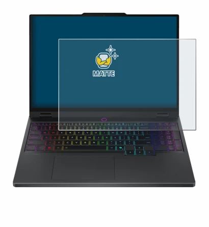 Image de l'appareil Lenovo Legion 5 15IRX10 83LY avec une grande variété de protections d'écran.