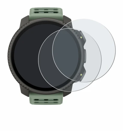 Image de l'appareil Suunto Vertical 2 avec une grande variété de protections d'écran.