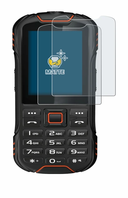 Image de l'appareil Gigaset GLX8 avec une grande variété de protections d'écran.