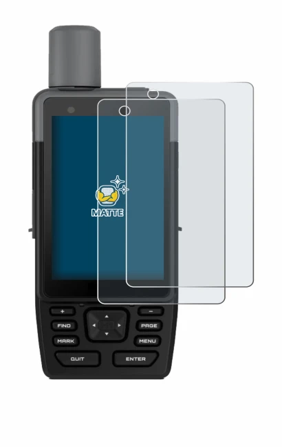 Image de l'appareil Garmin GPSMAP H1 avec une grande variété de protections d'écran.