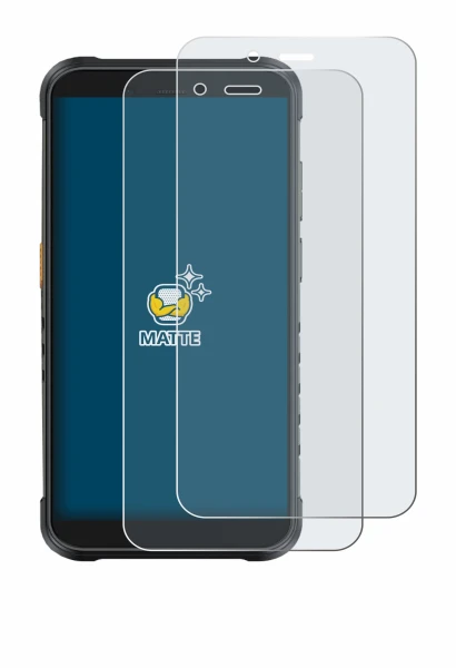 Image de l'appareil Ulefone RugKing avec une grande variété de protections d'écran.