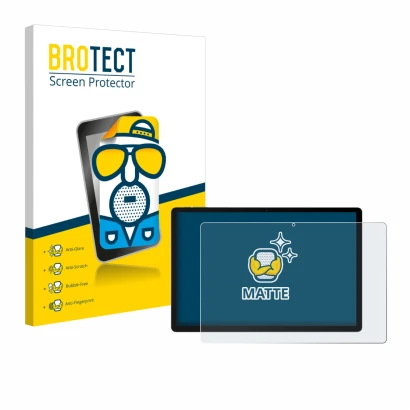 Face avant d’un emballage produit avec le logo de la marque BROTECT. À côté, l’appareil Doogee U13 est représenté avec la prot