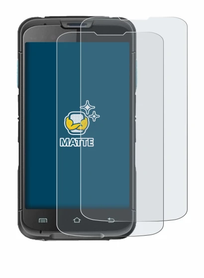 Image de l'appareil Unitech EA602 avec une grande variété de protections d'écran.