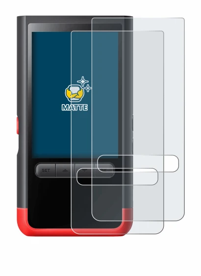 Image de l'appareil ThermoMaven P2 avec une grande variété de protections d'écran.