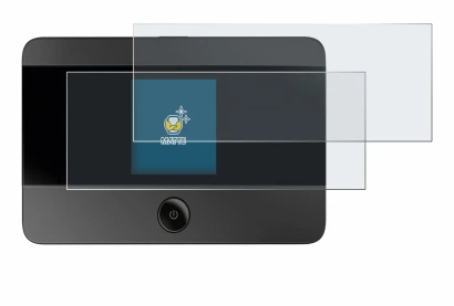 Image de l'appareil TP-Link M7350 avec une grande variété de protections d'écran.