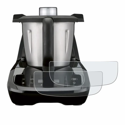 Image de l'appareil SilverCrest Monsieur Cuisine compact avec une grande variété de protections d'écran.