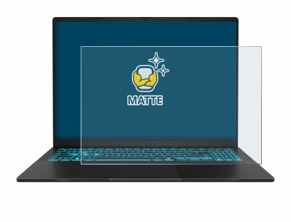 Image de l'appareil ASUS V16 V3607 avec une grande variété de protections d'écran.