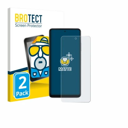 Face avant d’un emballage produit avec le logo de la marque BROTECT. À côté, l’appareil Oppo K13x est représenté avec la prote