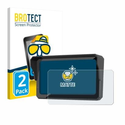 Face avant d’un emballage produit avec le logo de la marque BROTECT. À côté, l’appareil Carpuride W602S Pro est représenté ave