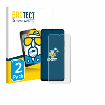 Face avant d’un emballage produit avec le logo de la marque BROTECT. À côté, l’appareil realme Note 70 est représenté avec la