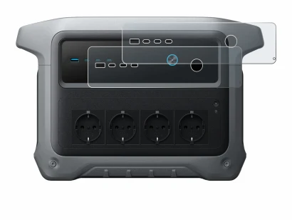 Image de l'appareil Anker SOLIX C1000 Gen 2 avec une grande variété de protections d'écran.