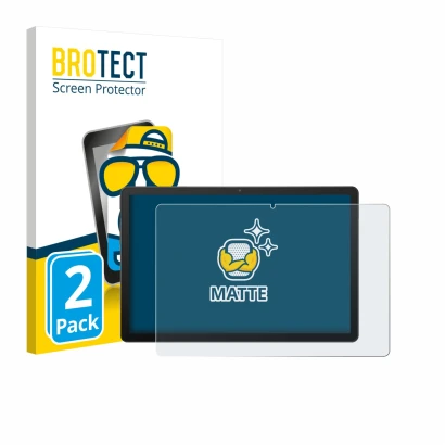 Face avant d’un emballage produit avec le logo de la marque BROTECT. À côté, l’appareil Sunmi CPad 11