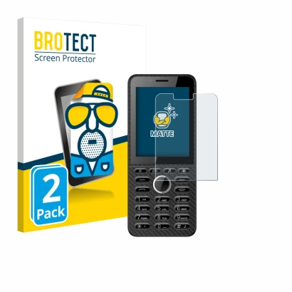Face avant d’un emballage produit avec le logo de la marque BROTECT. À côté, l’appareil Energizer E288S est représenté avec la