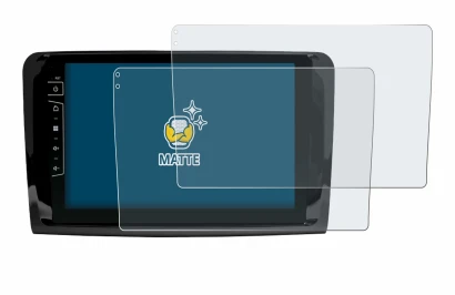 Image de l'appareil Dynavin D9-DF432 9" avec une grande variété de protections d'écran.
