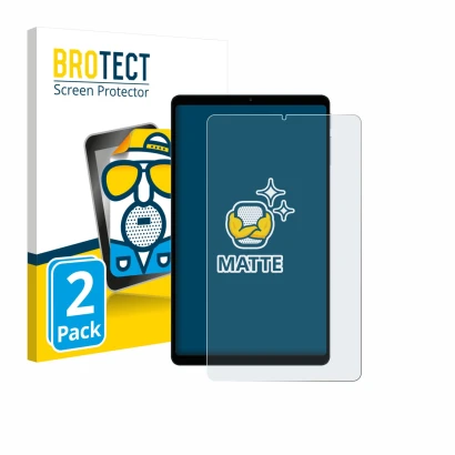 Face avant d’un emballage produit avec le logo de la marque BROTECT. À côté, l’appareil Teclast T50 Mini est représenté avec l