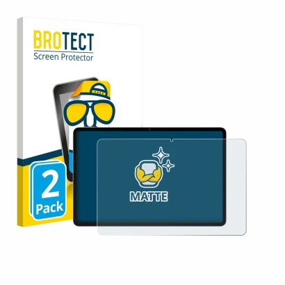 Face avant d’un emballage produit avec le logo de la marque BROTECT. À côté, l’appareil Blackview Oscal Elite 1 12.1" est repr