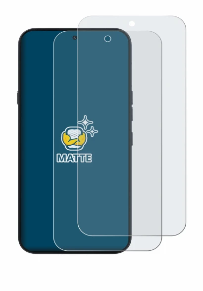 Image de l'appareil Nothing Phone (4a) Pro avec une grande variété de protections d'écran.