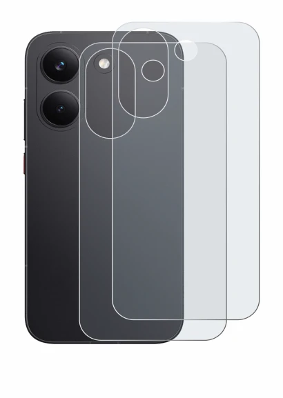 Image de l'appareil Xiaomi Poco X8 Pro (Arrière) avec une grande variété de protections d'écran.