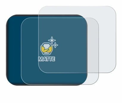 Image de l'appareil Saphe T avec une grande variété de protections d'écran.