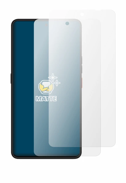Image de l'appareil Volla Phone Plinius avec une grande variété de protections d'écran.