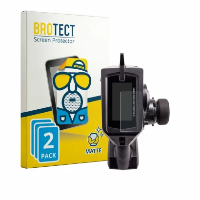 Face avant d’un emballage produit avec le logo de la marque BROTECT. À côté, l’appareil Spektrum DX Pro Plus est représenté av