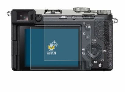 Image de l'appareil Sony A7C II avec une grande variété de protections d'écran.