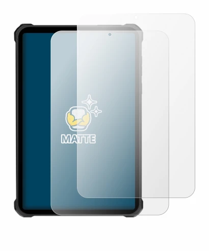 Image de l'appareil Oukitel RT11 avec une grande variété de protections d'écran.