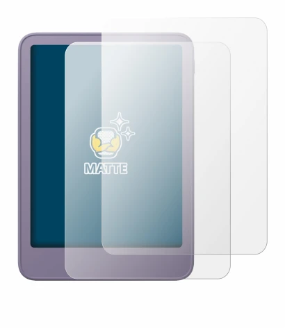 Image de l'appareil Amazon Kindle 2026 avec une grande variété de protections d'écran.