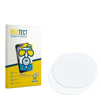 Face avant d’un emballage produit avec le logo de la marque BROTECT. À côté se trouve la protection d’écran correspondante.