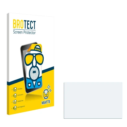 Face avant d’un emballage produit avec le logo de la marque BROTECT. À côté se trouve la protection d’écran correspondante.